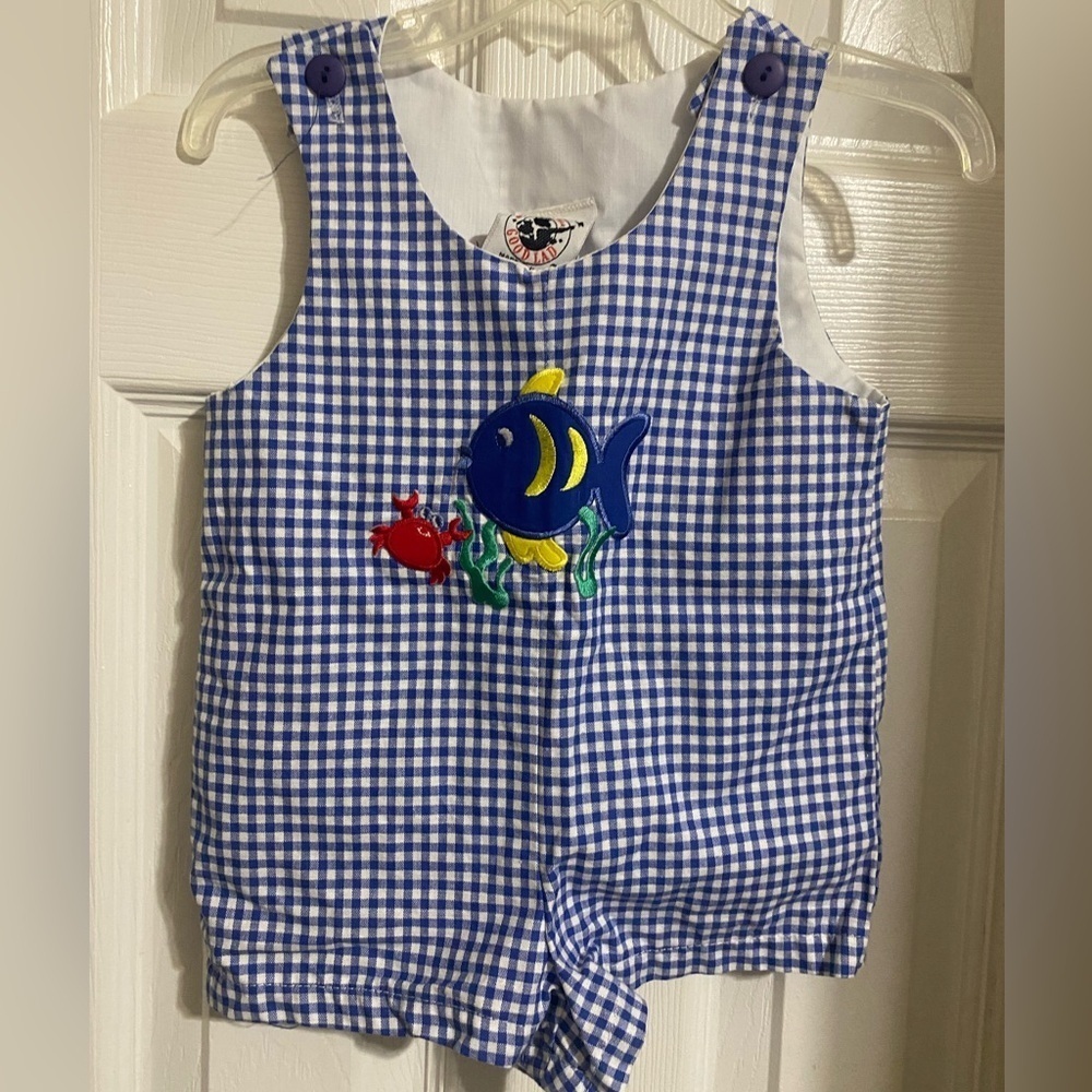 Goodlad Gingham Fish Jon Jon